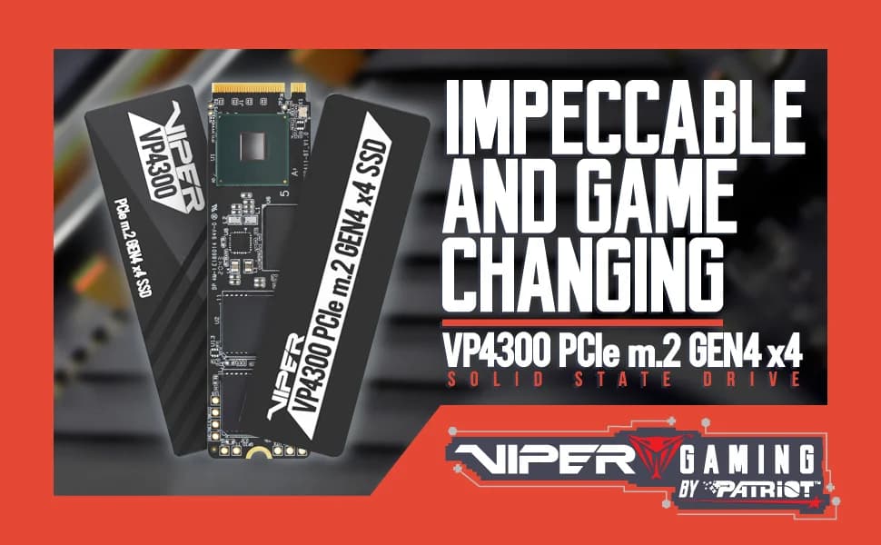 Patriot 2TB Viper VP4300 M.2 2280 PCIe 4.0 x4 Internal SSD — image 1