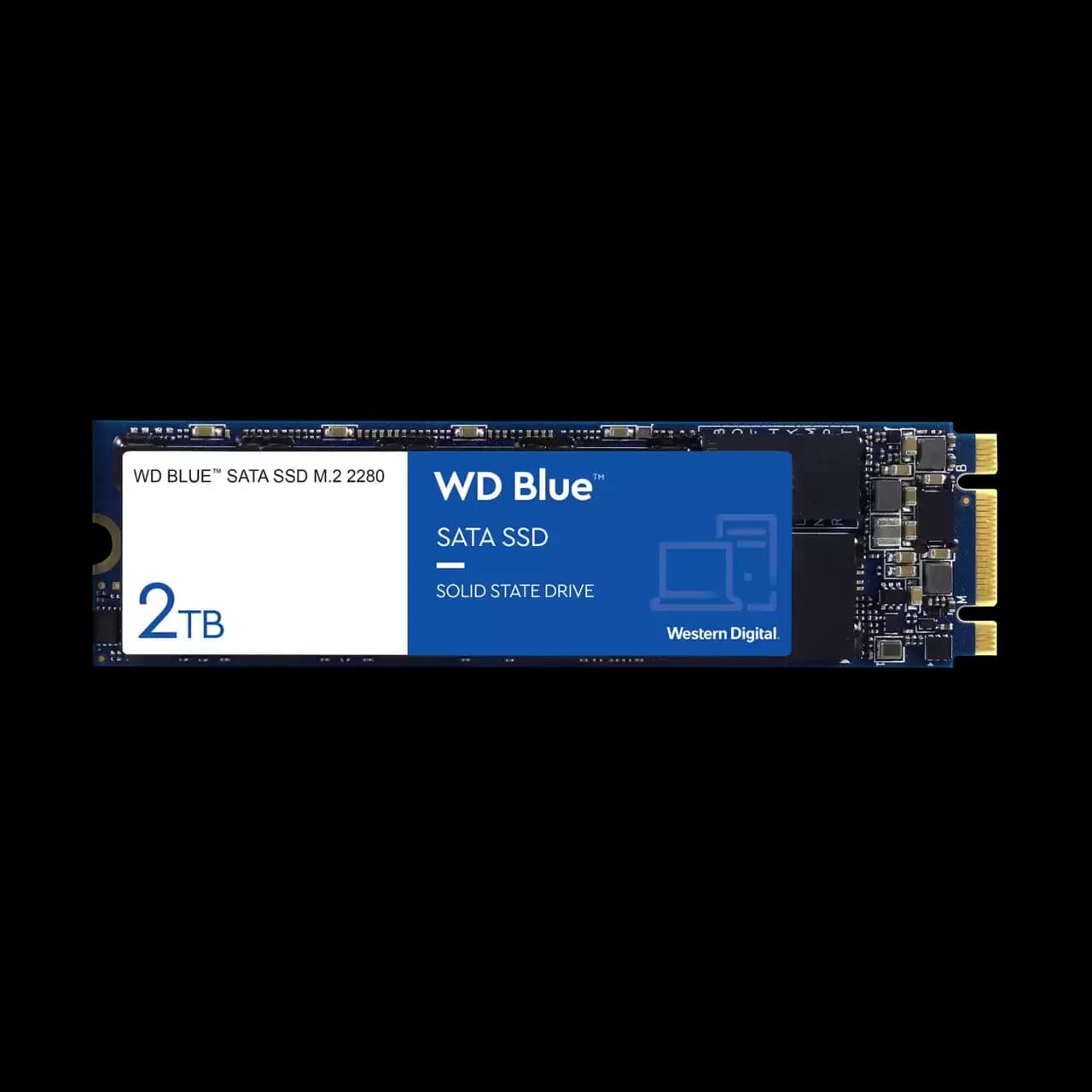 Western Digital Blue 2TB M.2 SATA SSD — image 1