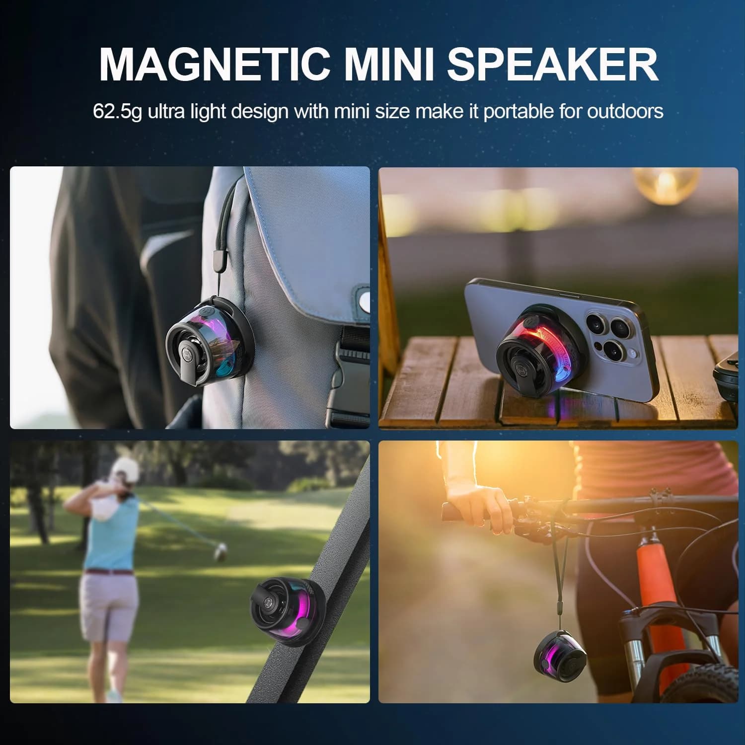 Edifier G200 Magnetic Phone Stand Bluetooth Speaker — image 1