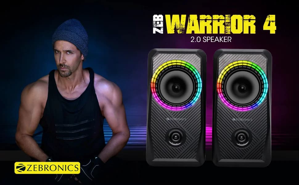ZEBRONICS Zeb-Warrior 4 2.0 USB Speaker — image 1