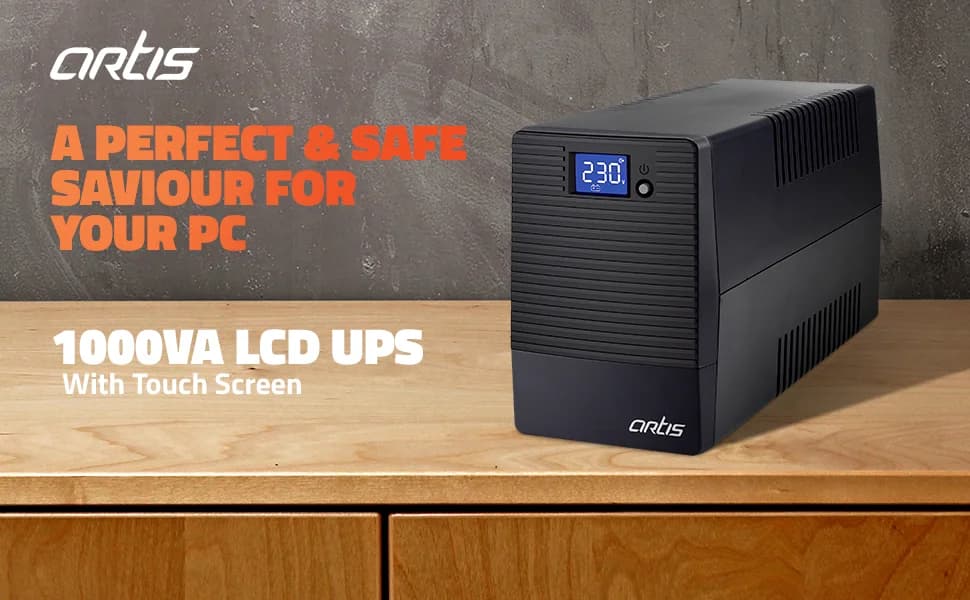 Artis 1000 LCD Touchscreen UPS for Personal Computers