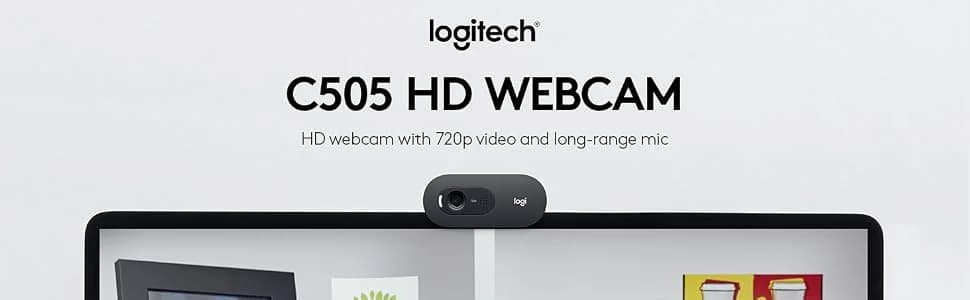 Logitech C505 HD Webcam — image 1